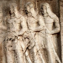 Bishapur, Relief 2, Infantry