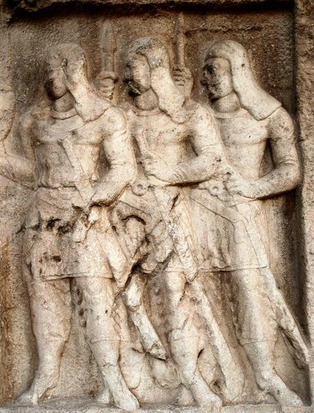Bishapur, Relief 2, Infantry