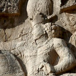 Naqš-e Rustam, Relief of Shapur I, Shapur
