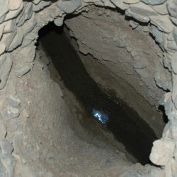 View inside a qanat