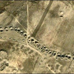 Anshan: a qanat seen from the air