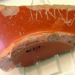 Sherd, signed "Ianuarius"