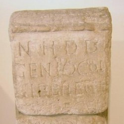 Voorburg, Dedication by Ulpius December and Verecundus Cornutus