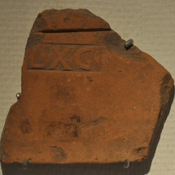 Voorburg, Rooftile with the sign X Gemina
