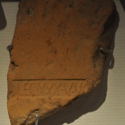 Voorburg, Rooftile with the sign XXX Ulpia Victrix