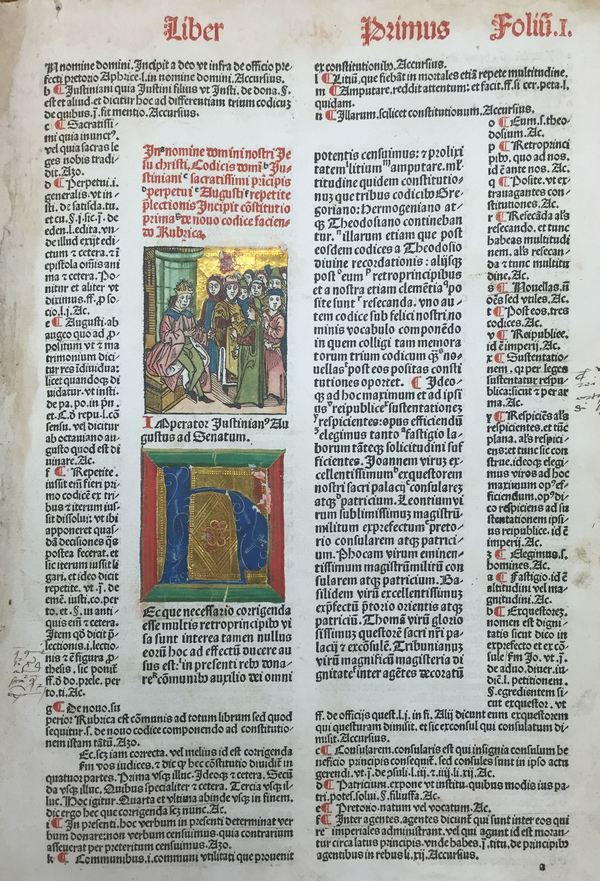 Codex of Justinian (Librije, Zutphen)
