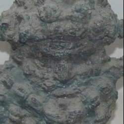 Bearded head, made of iron