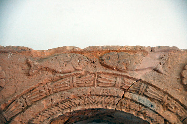 Ghirza, Mausoleum South F, fish