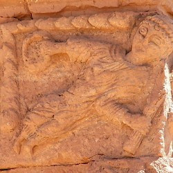 Ghirza, Mausoleum South A, spirit of the deceased