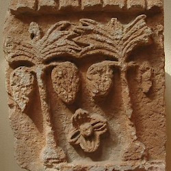 Ghirza, Mausoleum South NN, palms