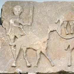 Ghirza, Mausoleum South C, Cattle traders (2)