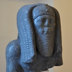 Portrait of an old king Amunemhet III