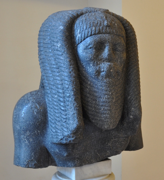 Portrait of an old king Amunemhet III