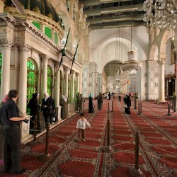 Damascus, Umayyad Mosque, Interior