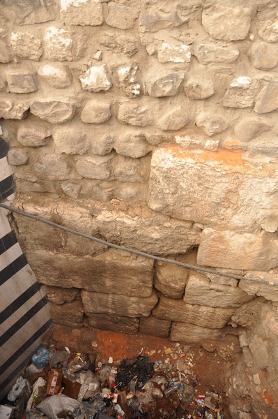 Damascus, Roman wall (near Bab Sharqi)