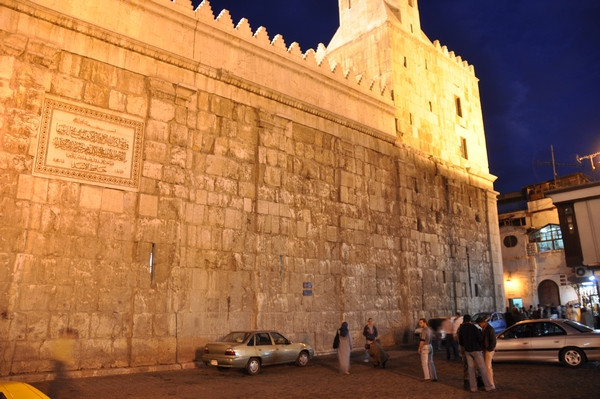 Damascus, Temple of Jupiter, west wall