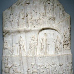 Alexandria, Relief of the Apotheosis of Homer