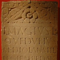 Bonn, Tombstone of L. Magius Dubius of I Minervia