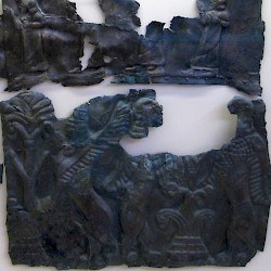 Olympia, Assyrian metalwork, reused in a Greek statue