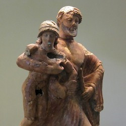 Olympia, Figurine of Zeus and Ganymede