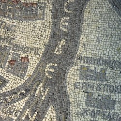 Madaba Map, Egypt, Sebennytic branch of the Nile