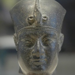 Nectanebo I wearing the war crown