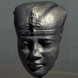Nectanebo I wearing the war crown