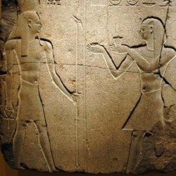 Behbeit el-Hagar, Nectanebo II sacrificing to Osiris