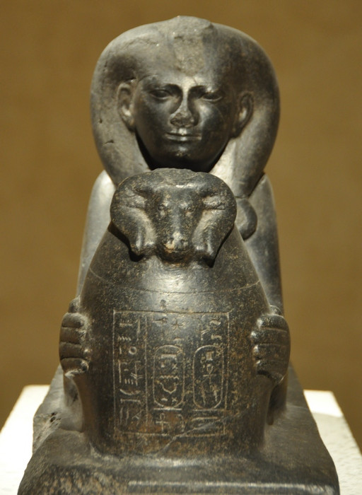 Karnak, Sphinx of Shepenupet II (god's wife of Amun)