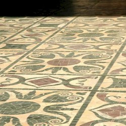 Rome, Forum Romanum, Curia Julia, Floor mosaic