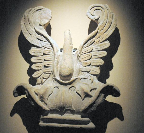 Ai Khanum, Antefix from the administrative palace