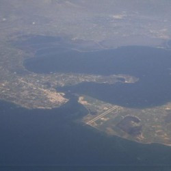 Actium, seen from the air