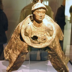 Actium, Prow from a ship, found near Actium