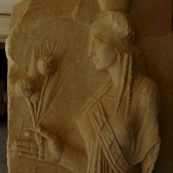 Corinth, Relief of Kore (archaizing)