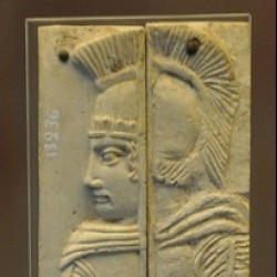 Praeneste, Ivory of a warrior