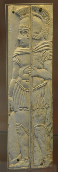 Praeneste, Ivory of a warrior