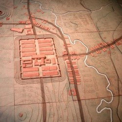 Aalen, Model of the limes fort