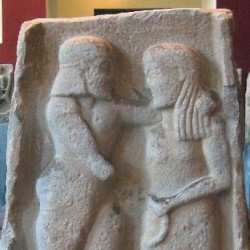 Sparta-Magoula, Relief of Menelaos and Helen