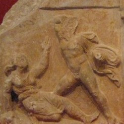 Sparta, Metope with Amazons