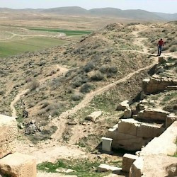 Pasargadae, Tall-e Takht, North wall
