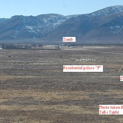 Pasargadae, View from the Tall-e Takht