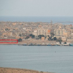 The Byzantine wall at Tobruk