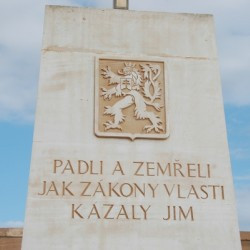 Simonides' epitaph has inspired many later tombstones. This one, from Tobruk, says that the Czechoslovakian soldiers fought and died according to the laws of their fatherland.