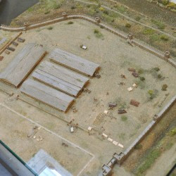 Anreppen, Model of the eastern part of the camp
