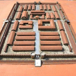 Aardenburg, Model of the Roman fort