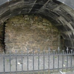 Remagen, Remains of the wall of the ancient fort