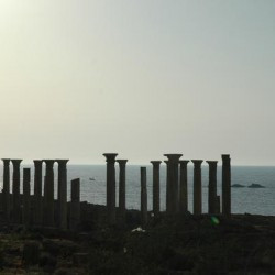 Sunset in Apollonia