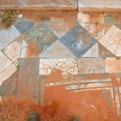 Apollonia, Western basilica, Pavement