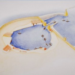 Reconstruction of the port of Apollonia