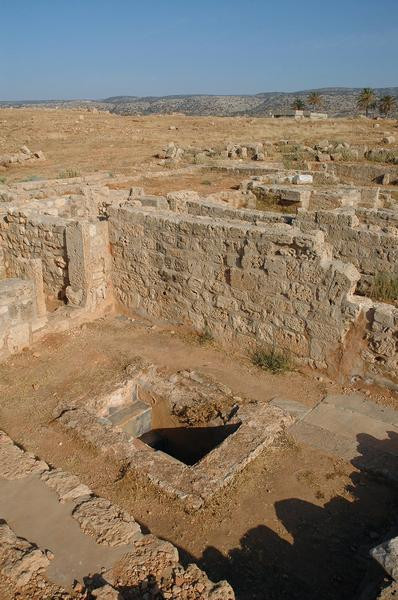 Apollonia,Central basilica, baptistery
